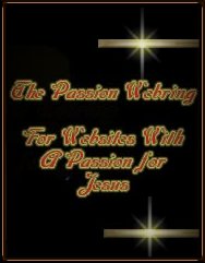 We are Websites that are Passionate for Jesus